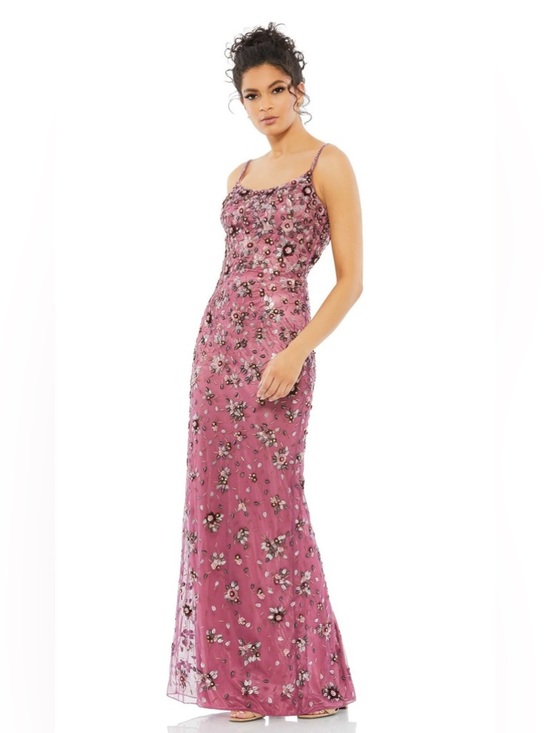 Mac Duggal Dresses & Skirts - Mac Duggal Floral Beaded Maxi Dress